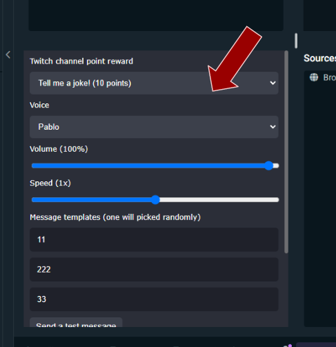 Save settings and done